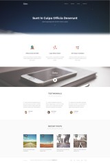 Sublime - stunning free HTML5_CSS3 website template